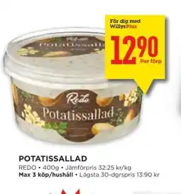 Willys POTATISSALLAD erbjuda