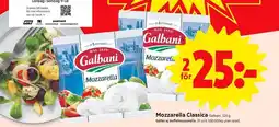 ICA Supermarket Mozzarella Classica erbjuda