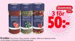 ICA Supermarket Kryddor Santa Maria erbjuda