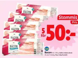 ICA Supermarket Bacon ICA erbjuda