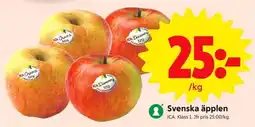ICA Supermarket Svenska Äpplen erbjuda