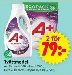 ICA Supermarket Tvättmedel A+ erbjuda
