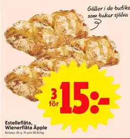 ICA Supermarket Estellefläta, Wienerfläta Äpple erbjuda