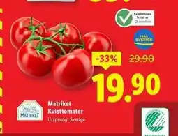 Lidl Matriket Kvisttomater erbjuda