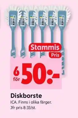 ICA Supermarket DISKBORSTE erbjuda