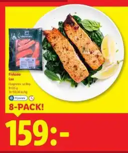 Lidl Fiskano Lax erbjuda