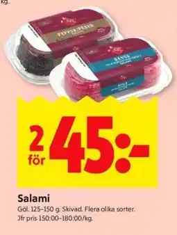 ICA Supermarket Salami erbjuda