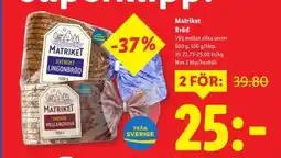 Lidl MATRIKET Bröd erbjuda