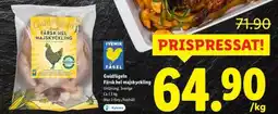 Lidl Guldfågeln färsk hel majskyckling erbjuda