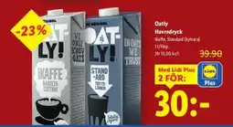 Lidl Oatly Havredryck erbjuda