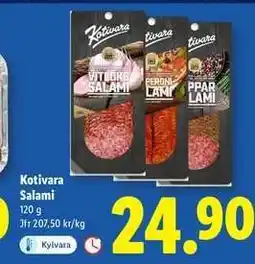 Lidl Kotivara Salami erbjuda