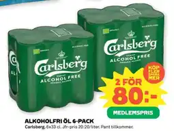 Coop ALKOHOLFRI ÖL 6-PACK erbjuda