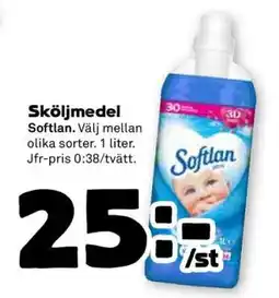 Stora Coop Sköljmedel Softlan erbjuda