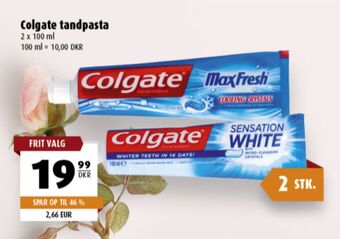 Scandinavian Park Colgate Tandkräm erbjuda