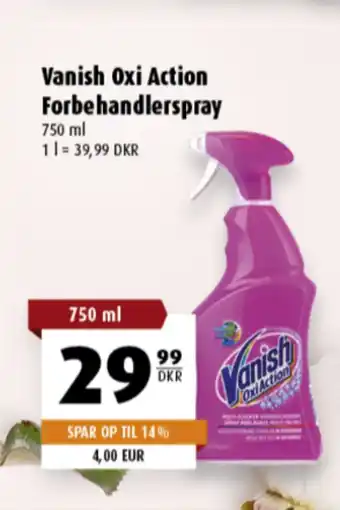 Scandinavian Park Vanish Oxi Action Fläckborttagning erbjuda