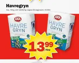 Pekås Havregryn, SEK 13.99 erbjuda