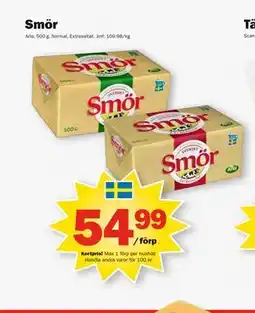 Pekås Smör, Medlemspris erbjuda