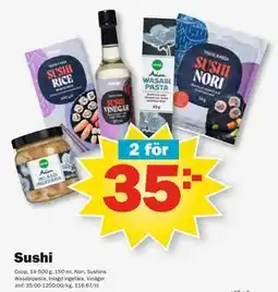 Pekås Sushi, SEK 35 erbjuda