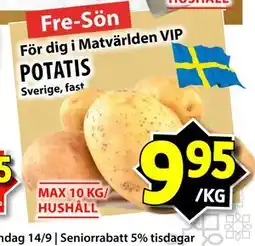 Matvärlden Tensta POTATIS, SEK 9.95 erbjuda