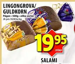 Matvärlden Tensta LINGONGROVA/ GULDKORN, SEK 19.95 erbjuda