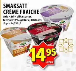 Matvärlden Tensta SMAKSATT CRÈME FRAICHE, SEK 14.95 erbjuda