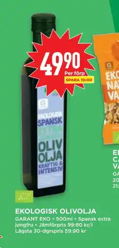 Willys EKOLOGISK OLIVOLJA, SEK 49.9 erbjuda