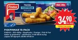 Willys FISKPINNAR 15-PACK, SEK 34.9 erbjuda