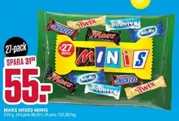 ÖoB MARS MIXED MINIS, SEK 55 erbjuda