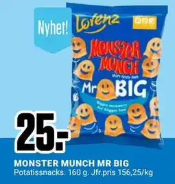 ÖoB MONSTER MUNCH MR BIG, SEK 25 erbjuda