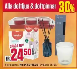 ÖoB Alla doftljus & doftpinnar erbjuda