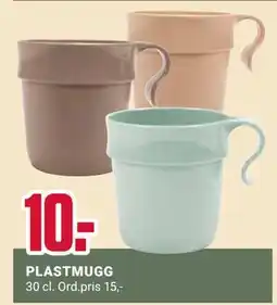 ÖoB PLASTMUGG, SEK 10 erbjuda