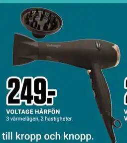 ÖoB VOLTAGE HÅRFÖN, SEK 249 erbjuda