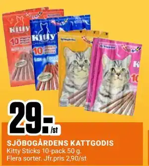 ÖoB SJÖBOGÅRDENS KATTGODIS, SEK 29 erbjuda