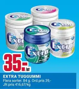 ÖoB EXTRA TUGGUMMI, SEK 35 erbjuda