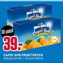 ÖoB CAPRI SUN FRUKTDRYCK, SEK 39 erbjuda