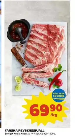 Coop Daglivs FÄRSKA REVBENSSPJÄLL, SEK 69.9 erbjuda