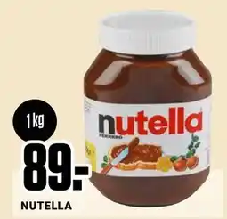 ÖoB NUTELLA, SEK 89 erbjuda