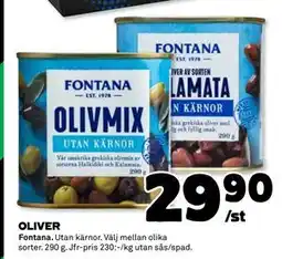 Coop Daglivs OLIVER, SEK 29.9 erbjuda
