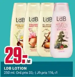 ÖoB LDB LOTION, SEK 29 erbjuda