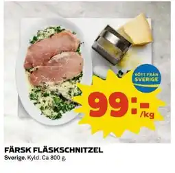 Coop Daglivs FÄRSK FLÄSKSCHNITZEL, SEK 99 erbjuda