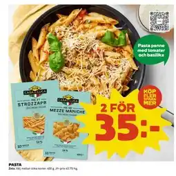 Coop Daglivs PASTA, SEK 35 erbjuda