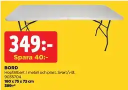 Jem&Fix BORD, SEK 349 erbjuda