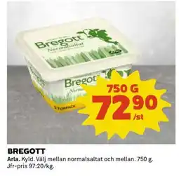 Coop Daglivs BREGOTT, SEK 72.9 erbjuda