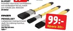 Jem&Fix PENSELSET, SEK 99 erbjuda