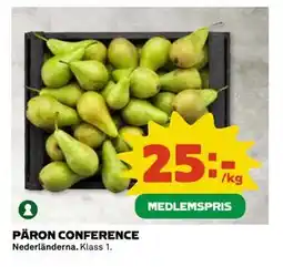 Coop Daglivs PÄRON CONFERENCE, Medlemspris erbjuda