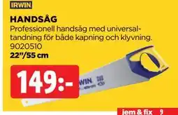 Jem&Fix HANDSÅG, SEK 149 erbjuda