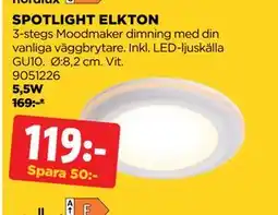 Jem&Fix SPOTLIGHT ELKTON, SEK 119 erbjuda