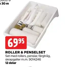Jem&Fix ROLLER & PENSELSET, SEK 69.95 erbjuda