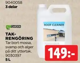 Jem&Fix TAKRENGÖRING, SEK 149 erbjuda