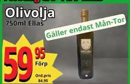 Supergrossen Olivolja, SEK 59.95 erbjuda